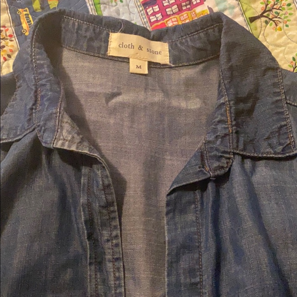 Cloth & Stone jean shirt